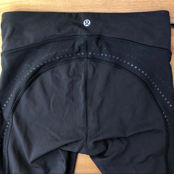 Lululemon Stop At Nothing Crop Black Luxtreme - Picture 15 of 16